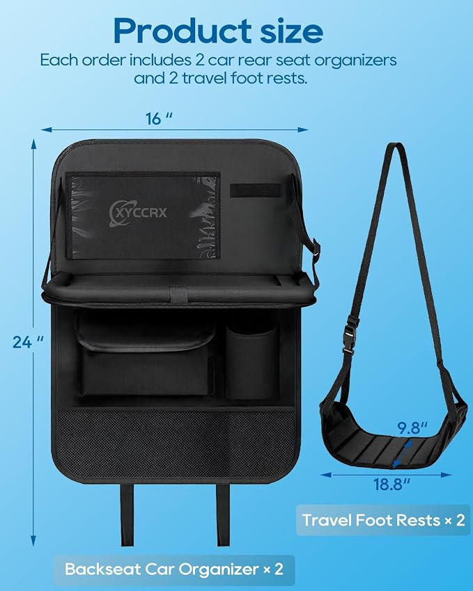 Backseat Car Organizer 4Pack - Image 3