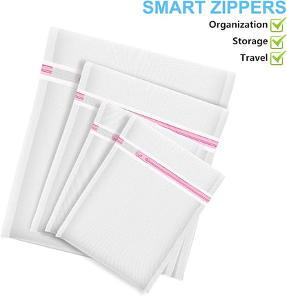 4Pcs Mesh Laundry Bags, Lingerie Bags - Image 5