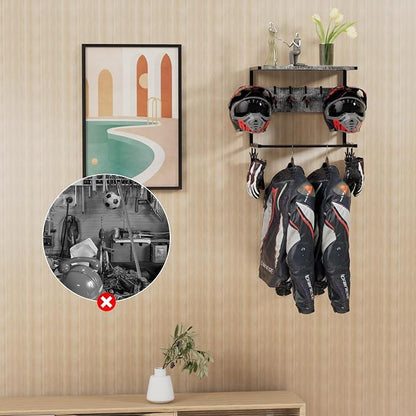 Motorcycle Helmet Holder Wall Mounted, Helmet Holder Wall Mount - Image 9