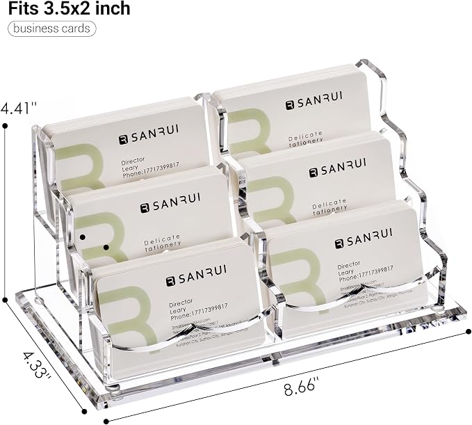 YUXUN Business Card Holder Display - Image 3