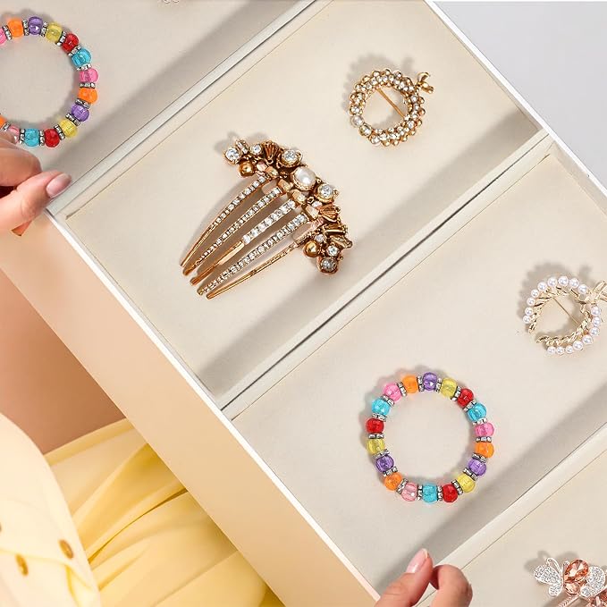 8pcs Small Velvet Jewelry Trays, Jewellery Storage Tray - Image 5