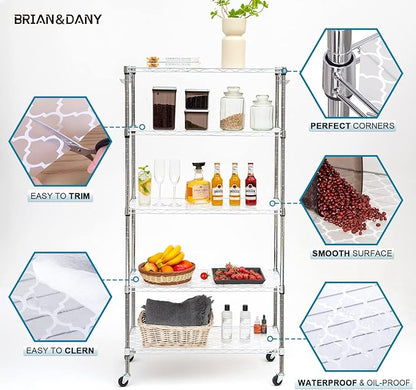 BRIAN & DANY Wire Shelf Liner 14" X 30", Heavy Duty Shelf Liners - Image 4