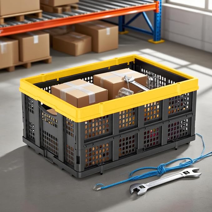 TOLRET 49L Collapsible Crate, Milk Crate - Image 6