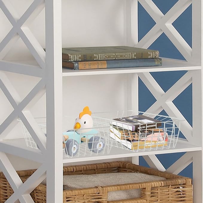 4 Pack Deep Freezer Organizer Bins Stackable Wire Basket - Image 7