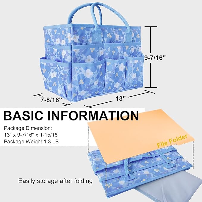 Cupohus Art Organizer Craft Storage Tote Bag - Image 3