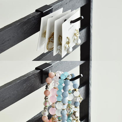 Ikee Design Free Assemble 2 Pcs Set Wooden Jewelry Display Rack - Image 6