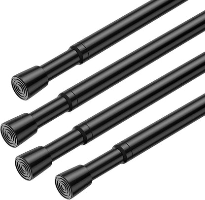 AIZESI Spring Tension Rods Adjustable Tension Curtain Rod Small Tension Rod No by AIZESITENSIONROD