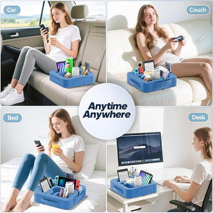 Couch Cup Holder Pillow, Sofa and Bed Caddy - Image 7