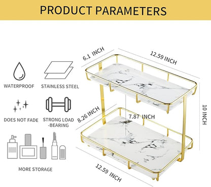 Bathroom Organizer Countertop Perfume Organizer Makeup Organizer Cosmetics - Image 2
