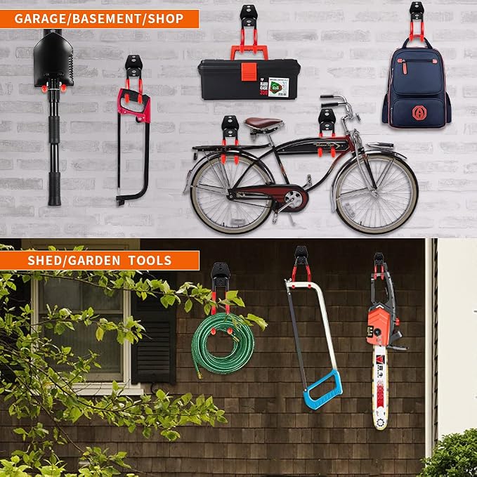 3-H Heavy Duty Garage Hooks - Image 4