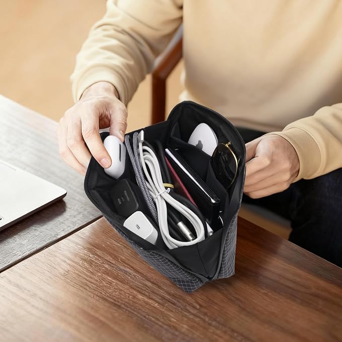 simtoper Electronic Organizer Travel Case – Waterproof Cable Bag - Image 5