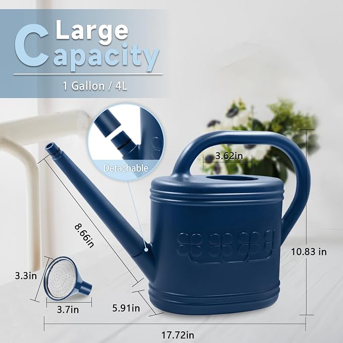 Watering Can for Indoor & Outdoor Plants, Plant Watering Can - Image 2