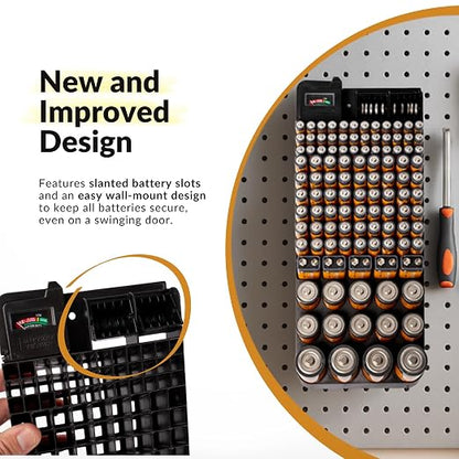 Bee Neat Battery Organizer and Storage Case - Image 2