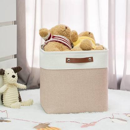 HNZIGE Cube Storage Baskets for Shelves Foldable Storage Baskets Cube Storage - Image 7
