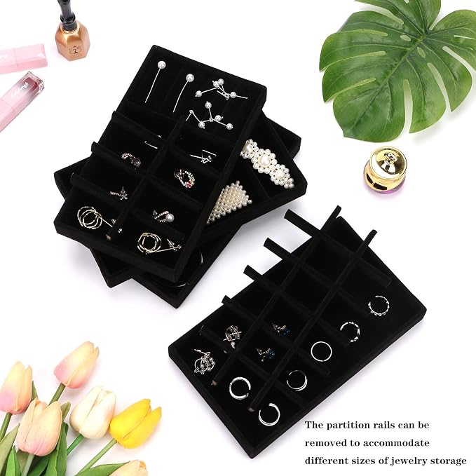 Stackable Jewelry Organizer Trays - Image 4