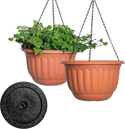 YIKUSH 12 Inch Hanging Planters by YIKUSH