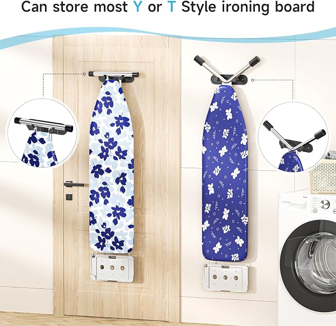 Ironing Board Holder Wall Mount, Ironing Board Hanger - Image 3