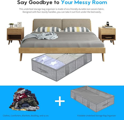 Onlyeasy Breathable Under Bed Storage Bags - Image 7