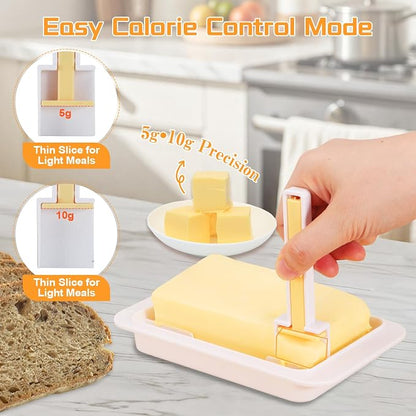 White Airtight Butter Dish - Image 3