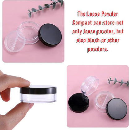 2PCS Travel Powder Container, 10ml/0.34oz Loose Powder Containers - Image 6