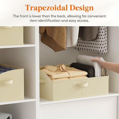 Lifewit Trapezoid Closet Storage Bins - Image 3