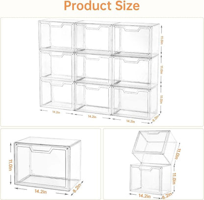 Purse Organizer for Closet, Purse Storage Box - Image 6