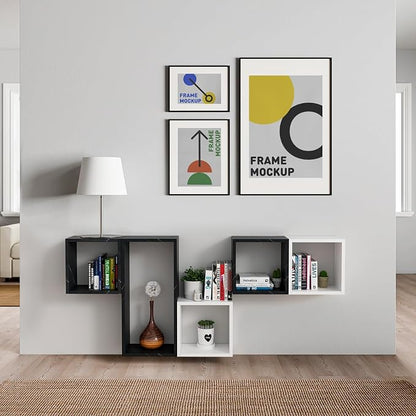 Cube Floating Shelves Set2, Display Shelves Wall Mount 7.75" D x 12.5" W x - Image 6
