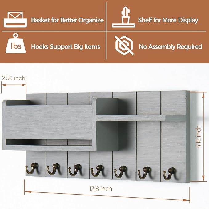 RelaxScene Key Holder Wall Mount - Image 4