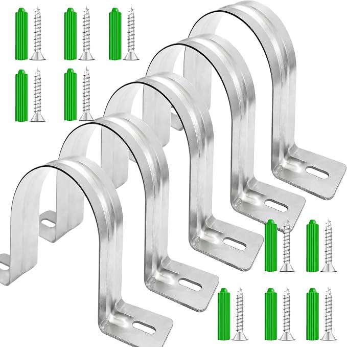 Dust Collection Hose and Pipe Holder Adjustable Hangers Bracket, Don’t Broken by Pertresion