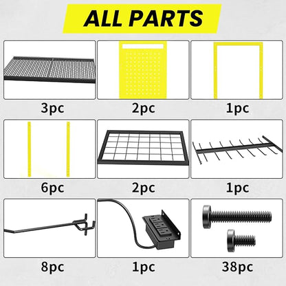 Heavy-Duty Power Tools Organizer Cart - Image 8