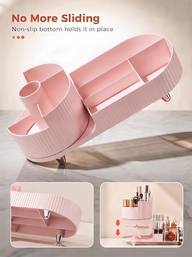 Booklov Rotating Makeup Caddy Organizer - Image 3