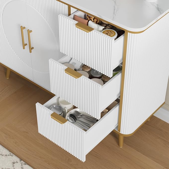 47.3" Modern Buffet Cabinet - Image 7