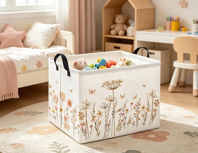 Rectangular Baby Kids Storage Basket - Image 4