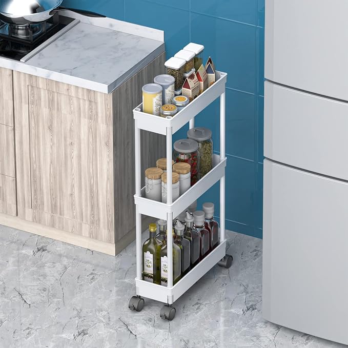 Sooyee 3 Tier Rolling Cart - Image 4