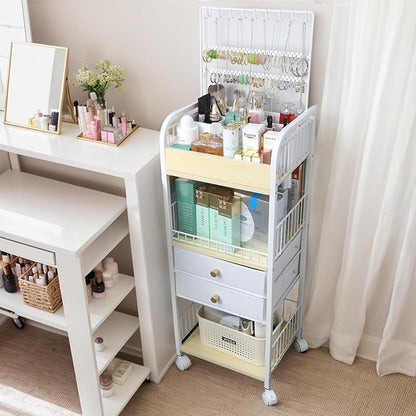 YGJT Makeup Organizer, Floor Skincare Cosmetics Organizer - Image 9