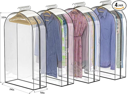 Upgraded Thickened Clear Garment Bags by Unknown