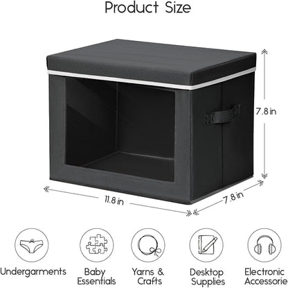 Homsorout Storage Bins with Lids - Image 2