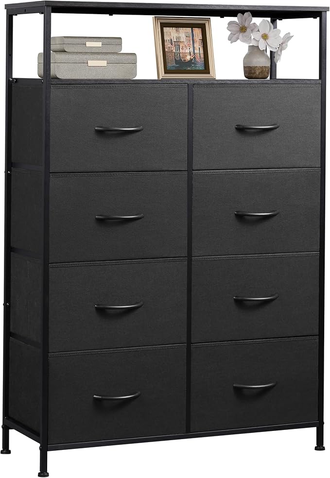 WLIVE Fabric Dresser for Bedroom by WLIVE