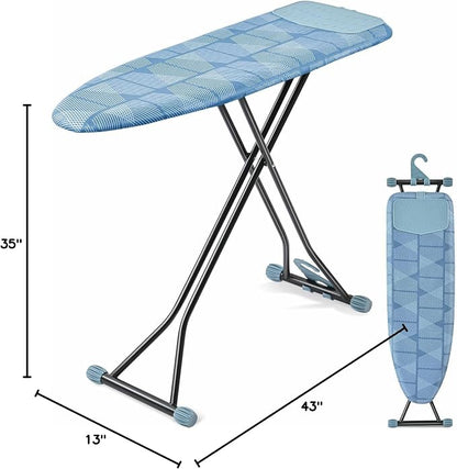 APEXCHASER Ironing Board with Iron Rest, Compact and Space Saver Iron Board - Image 7