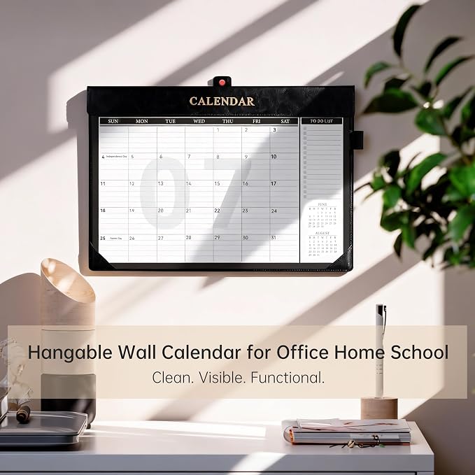 Yoment Desk Calendar 2026-2027, Jan 2026-Dec 2027, Large Desk Calendar - Image 2
