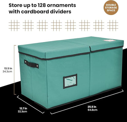 Holiday Cheer Premium Christmas Ornament Storage - Image 6
