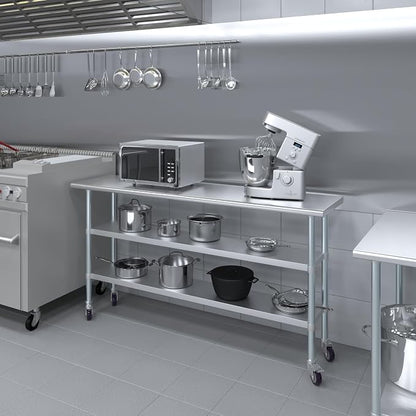 AmGood Stainless Steel Work Table - Image 5