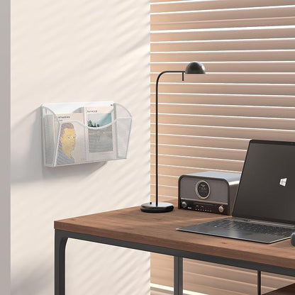 EasyPAG Wall File Organizer, Metal Mesh Hanging File Folder Holder - Image 7
