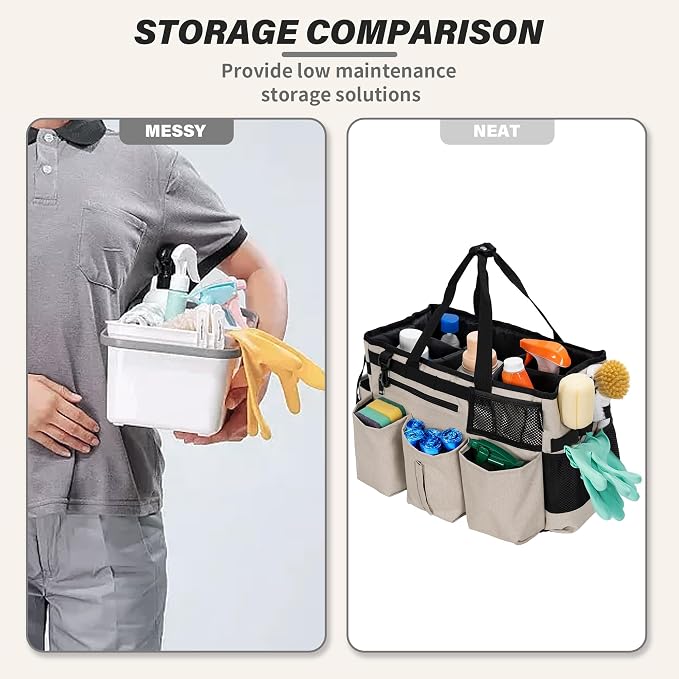 IBVIVIC Wearable Cleaning Caddy Bag - Image 3
