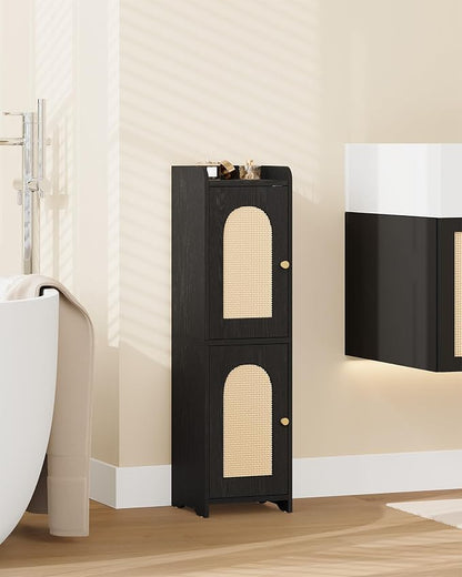 Hzuaneri Bathroom Storage Cabinet, Small Corner Floor Cabinet - Image 5