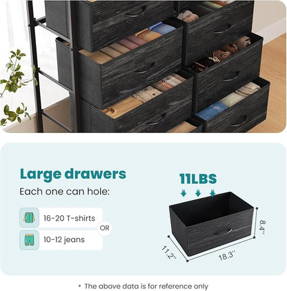 OLIXIS 8 Drawer Storage Dresser - Image 3