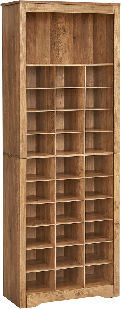 VASAGLE Shoe Storage Cabinet, 10 Tier Shoe Rack Organizer, Holds Up to 30 Pairs by Unknown