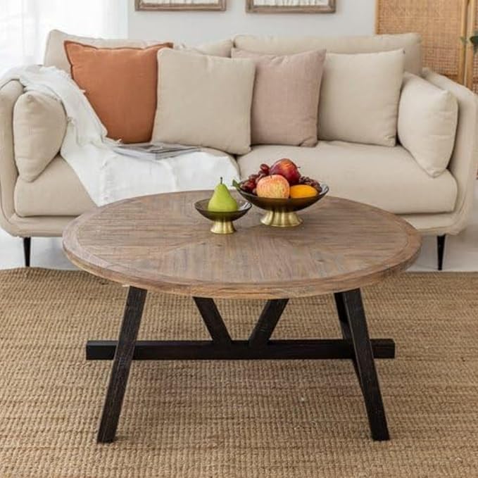 Rustic Farmhouse Coffee Table - Image 10