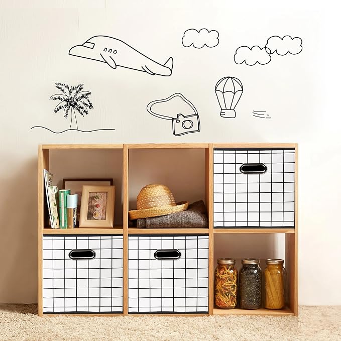 Fabric Cloth Storage Bins, Fabric Cube Organizer - Image 4