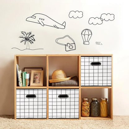 Fabric Cloth Storage Bins, Fabric Cube Organizer - Image 4